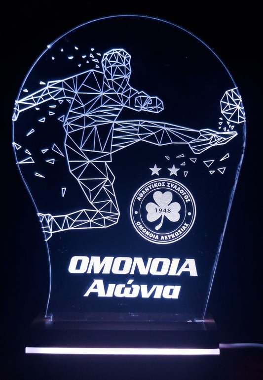 OMONOIA LED LIGHTING (ROUND - FOOTBALL PLAYER)