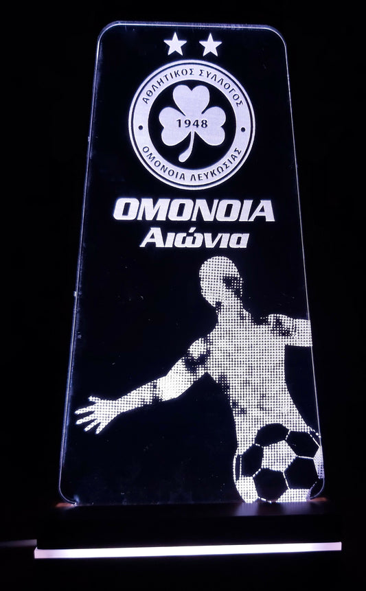 OMONOIA LED LIGHTING (TRIANGLE - FOOTBALL PLAYER)