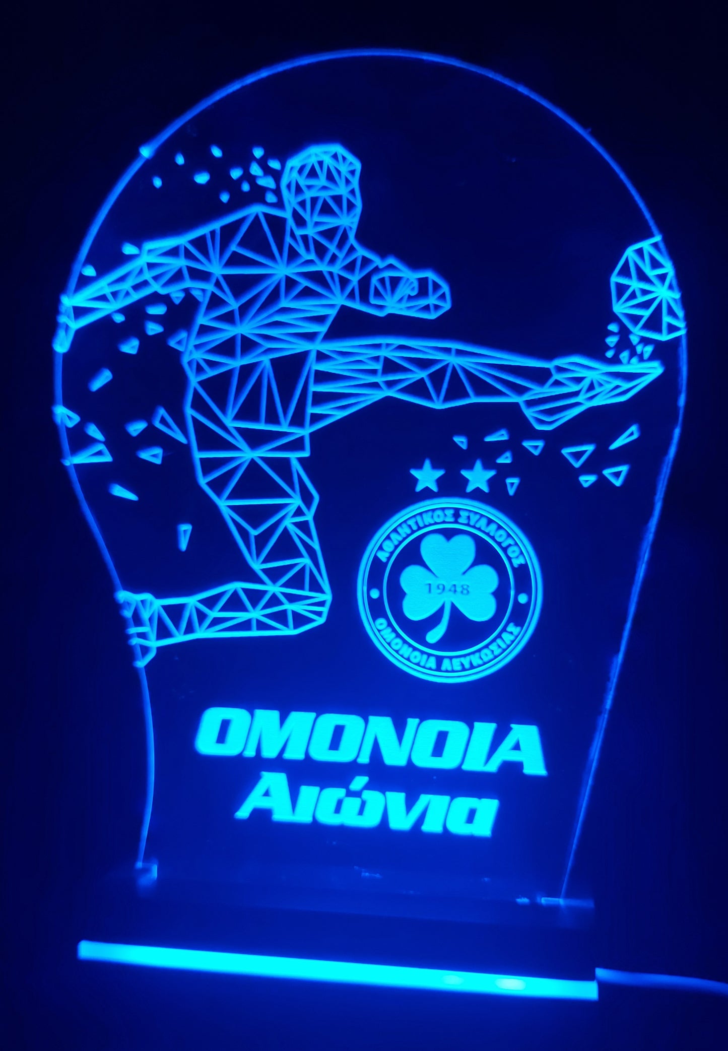 OMONOIA LED LIGHTING (ROUND - FOOTBALL PLAYER)