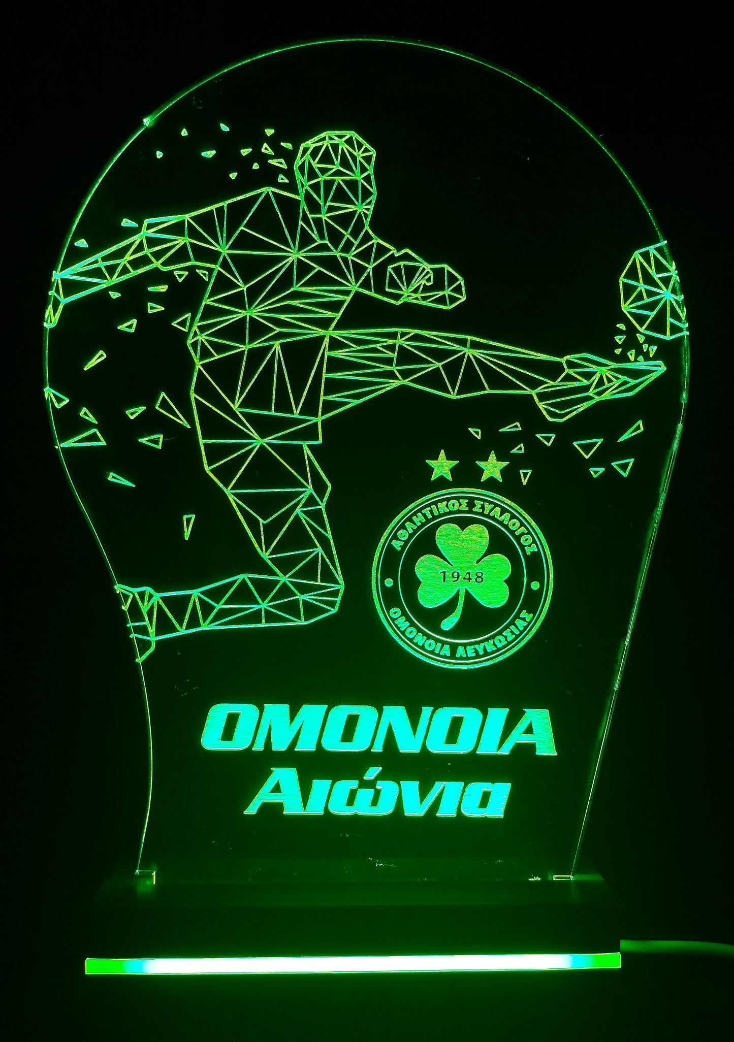 OMONOIA LED LIGHTING (ROUND - FOOTBALL PLAYER)
