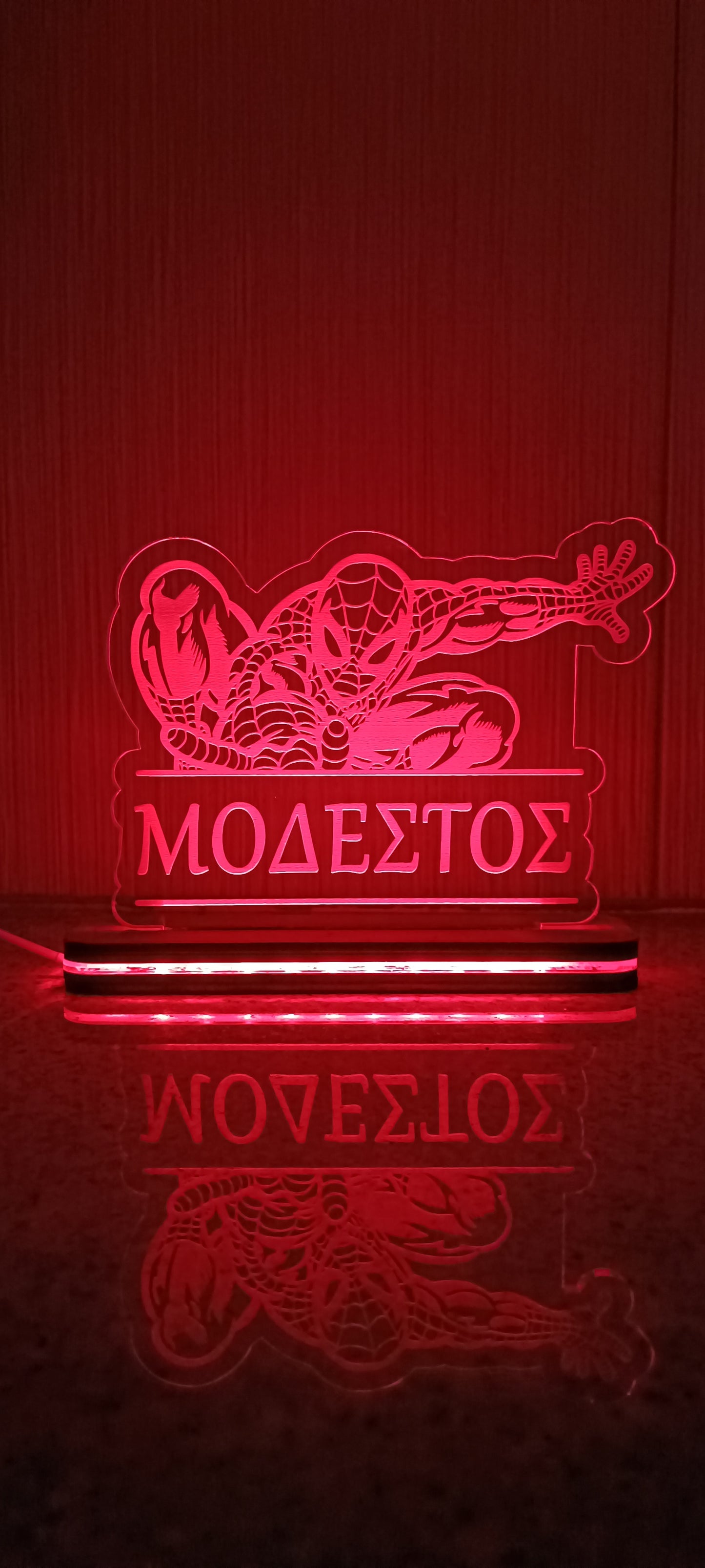 "SPIDERMAN" LED LIGHTING