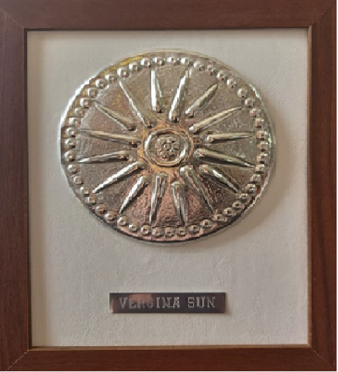 Vergina sun frame (Silver 925)